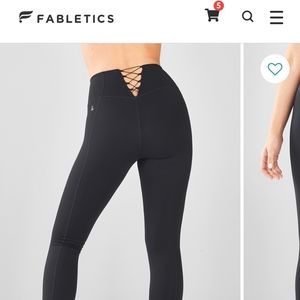 Fabletics black leggings